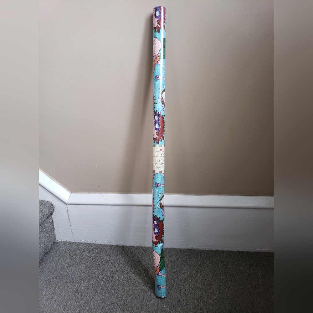 Vintage NWT Wild Thornberrys Rugrats wrapping paper gift